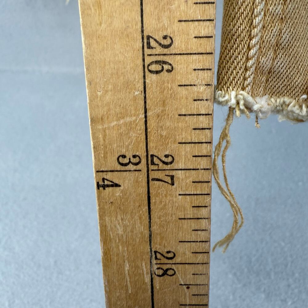 Vervet Blue Women's Jeans 30 (10) Sun Beige Factory Distressed Raw Hem Preppy - Picture 12 of 12